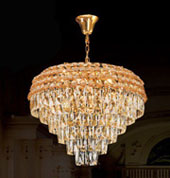 Đèn Chùm Pha lê HP5 CFL 3736L Ø600xH450